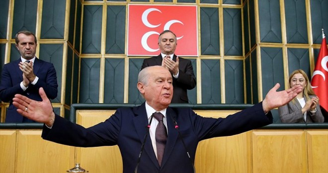 Bahçeli: Hazırlıklar tamamlandıktan sonra Fırat'ın doğusuna kuvvetle girilmeli, yer gök titremeli