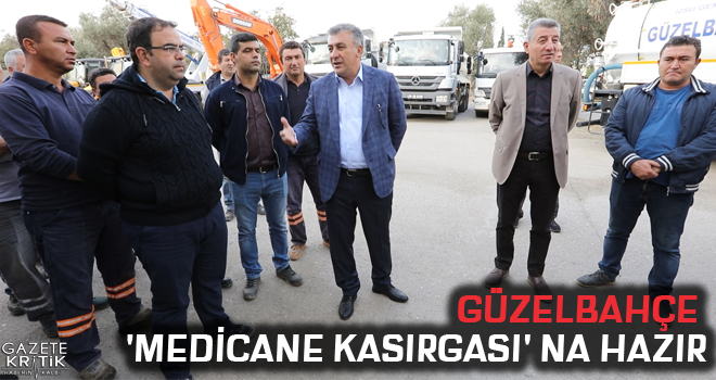 Güzelbahçe 'Medicane Kasırgası' na hazır