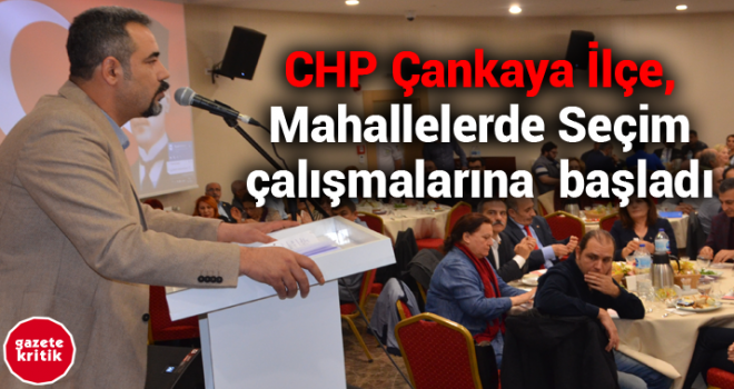 CHP ÇANKAYA İLÇE MAHALLE SORUMLULARI İLE KAHVALTIDA BULUŞTU