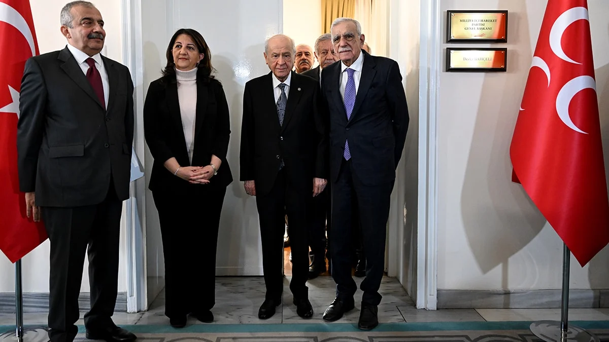 DEM Heyeti ile Devlet Bahçeli bir araya geldi