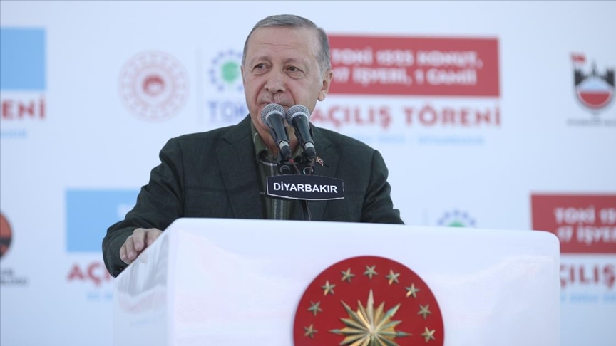 Cumhurbaşkanı Erdoğan'ın Diyarbakır ziyareti için üst düzey güvenlik önlemi