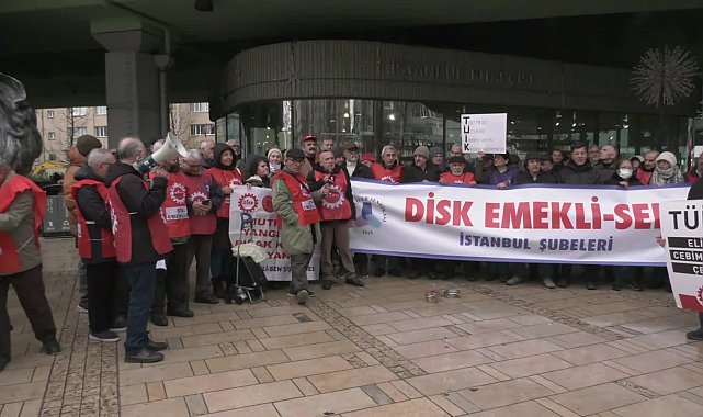 Mecidiyeköy'de 'sefalet' zammını protesto