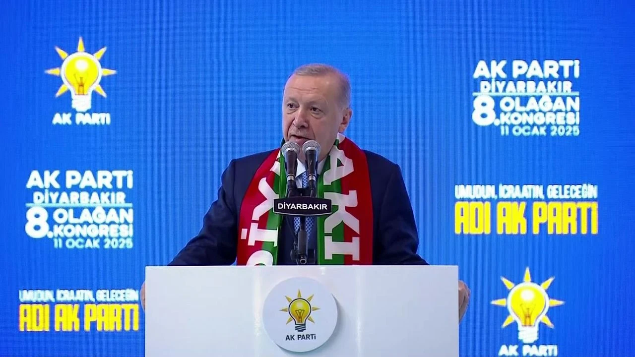 Cumhurbaşkanı Erdoğan Diyarbakır'da