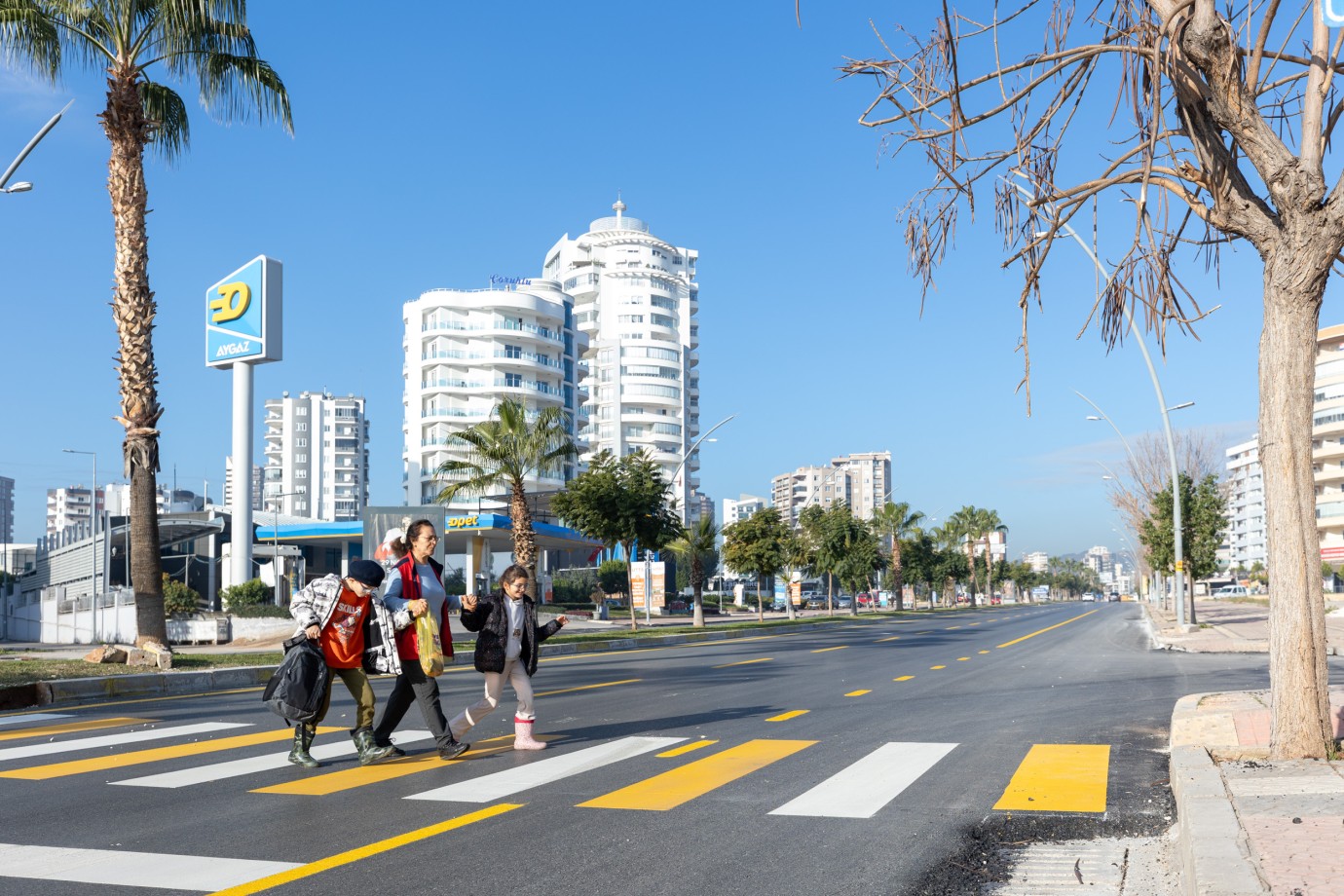 Mersin Büyükşehir Belediyesi’nden Yol Konforunu Artıran Çalışma