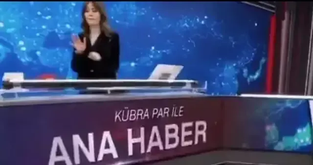 TV100 sunucusu Kübra Par'ın el hareketine RTÜK'ten inceleme