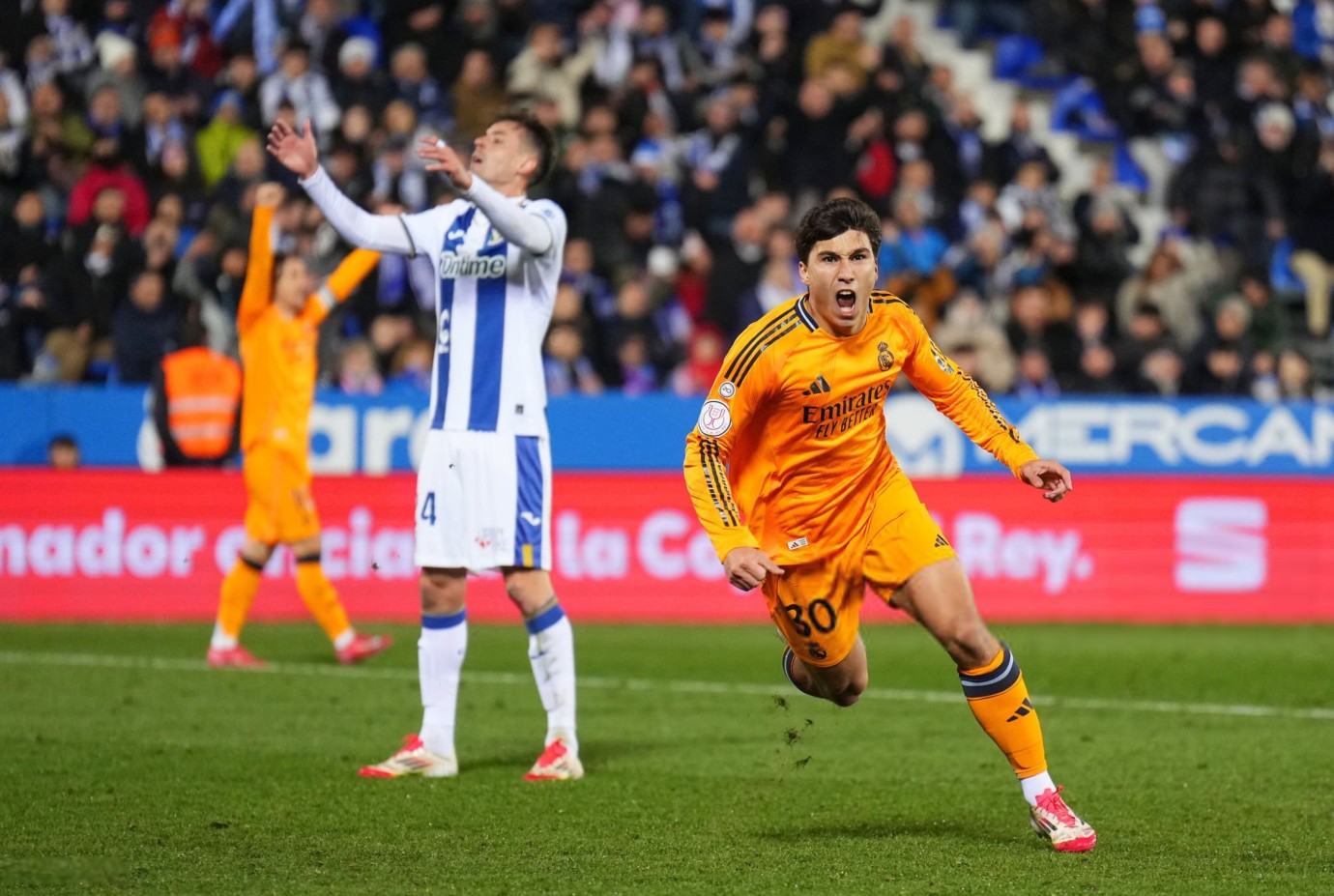 Arda Güler'in ilk 11'de başladığı maçta Real Madrid Leganes'i 3-2 yenerek yarı finale çıktı