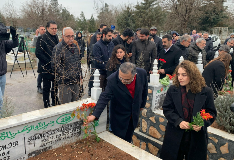 6 Şubat Depremlerinde Diyarbakır’da Hayatını Kaybedenler Anıldı