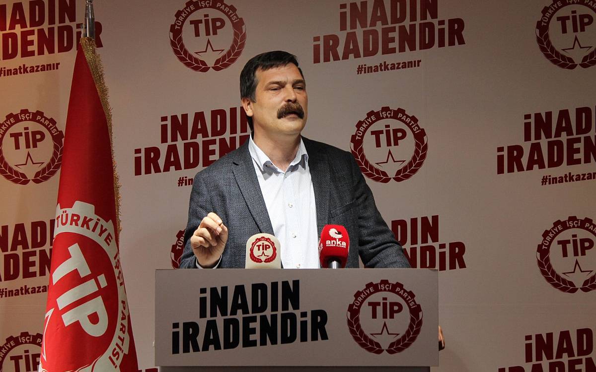 TİP Genel Başkanı Erkan Baş: Felaketler ülkesine doğru gidiyoruz