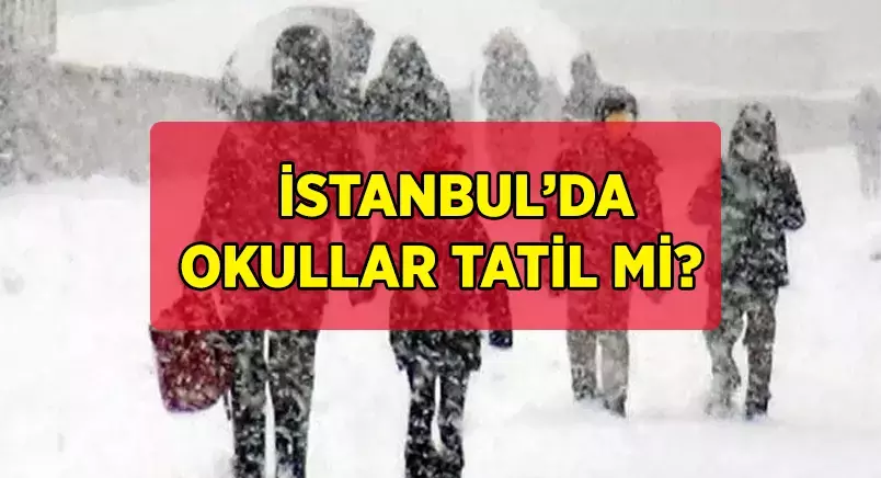 Yarın okullar tatil mi? sorusuna İstanbul Valisi Davut Gül'den açıklama