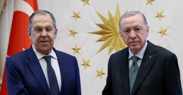 Cumhurbaşkanı Erdoğan, Rusya Dışişleri Bakanı Lavrov’u Kabul Etti