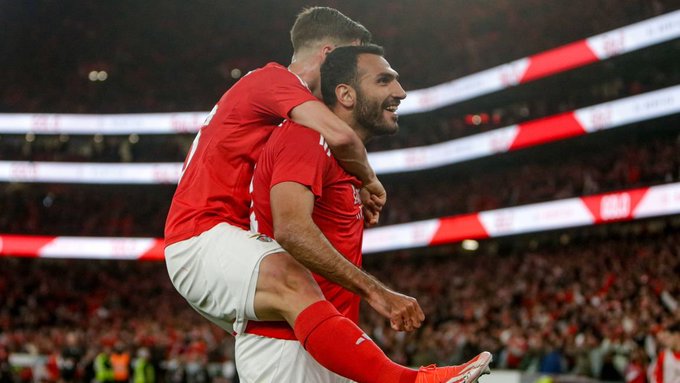 Benfica - Braga'yı 1-0 yenerek Portekiz Kupası'nda yarı finale çıktı