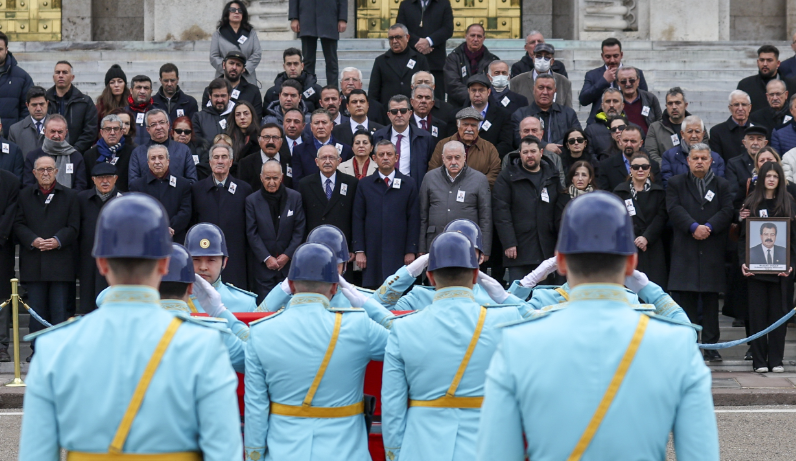 Mustafa Doğan İçin TBMM’de Veda Töreni Düzenlendi