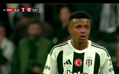 Beşiktaş - Kayserispor maçını 2-0 kazandı