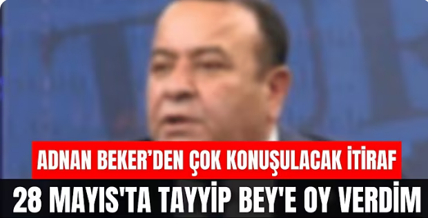 İYİ Parti'deyken CHP'nin Cumhurbaşkanı adayına oy vermeyen Adnan Beker CHP'ye katılacak