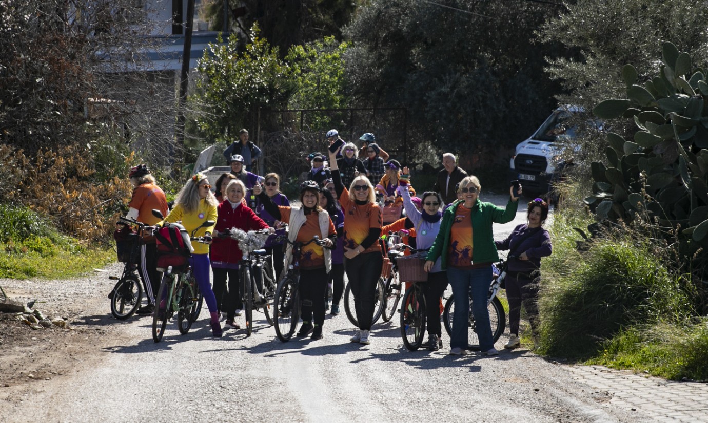 Mersin’de Kadınlar Pedallarını Özgürlük İçin Çevirdi!