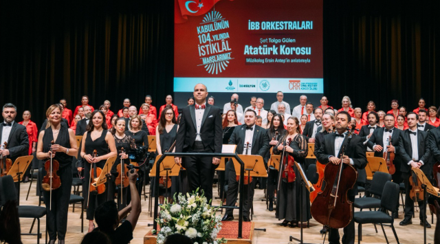 İBB’den İstiklal Marşı’nın 104. Yılına Özel Tarihi Konser