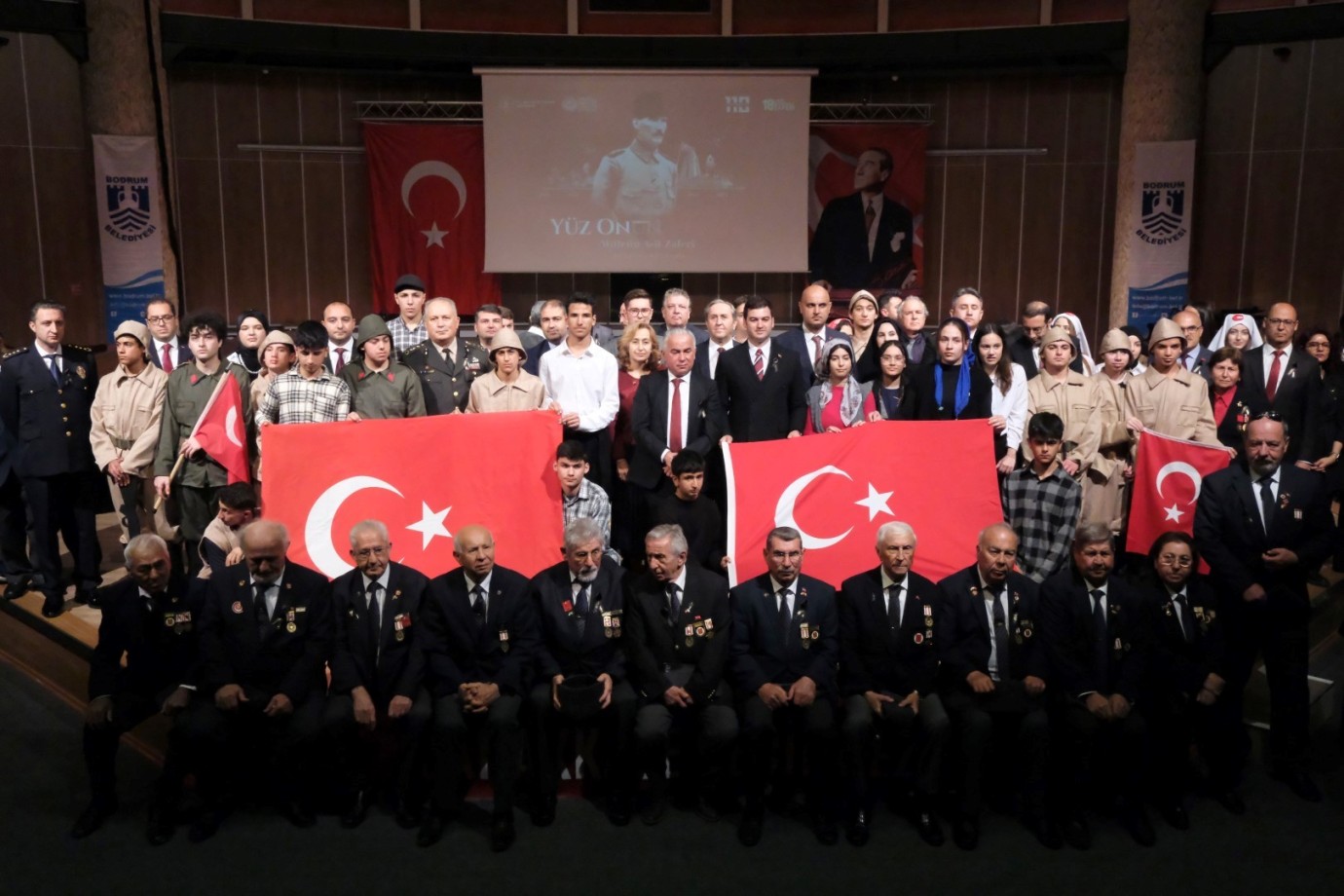 Bodrum Belediyesi'nden Çanakkale Zaferi'ne Yakışır Anma