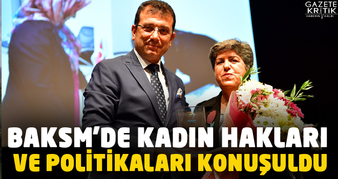 İMAMOĞLU: KADININ EN ÜST SEVİYEDE TEMSİLİ İÇİN DAİMA ÇABA GÖSTERECEĞİM