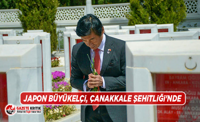 Japon Büyükelçi, Çanakkale Şehitliği'nde