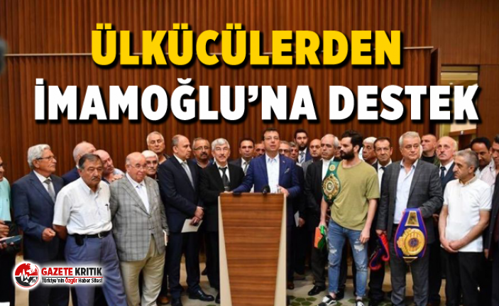 Ülkücülerden İmamoğlu’na destek