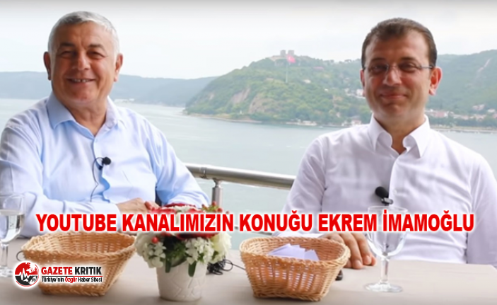 YOUTUBE KANALIMIZIN KONUĞU EKREM İMAMOĞLU