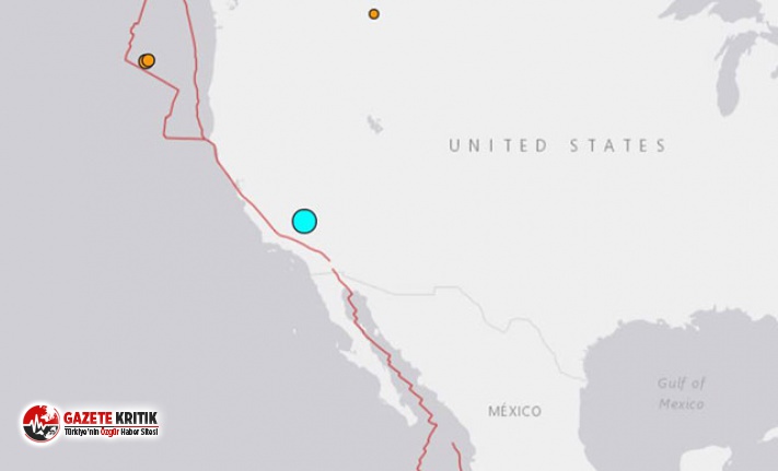 ABD'de 6.4 büyüklüğünde deprem
