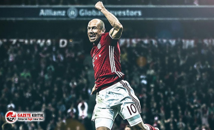 Arjen Robben futbolu bıraktığını açıkladı