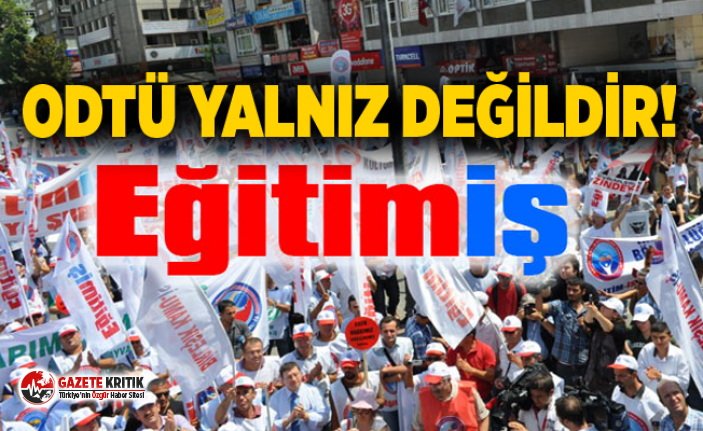 ODTÜ YALNIZ DEĞİLDİR!