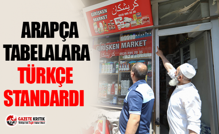 Buca’da Arapça tabela operasyonu