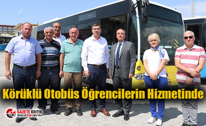 Körüklü Otobüs Öğrencilerin Hizmetinde