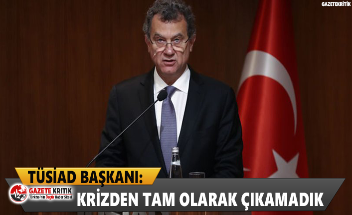 TÜSİAD Başkanı: Krizden tam olarak çıkamadık