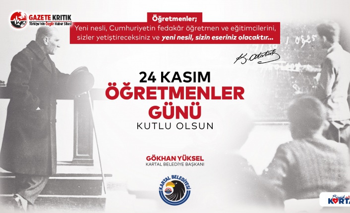 Başkan Yüksel'den Öğretmenler Günü Mesajı