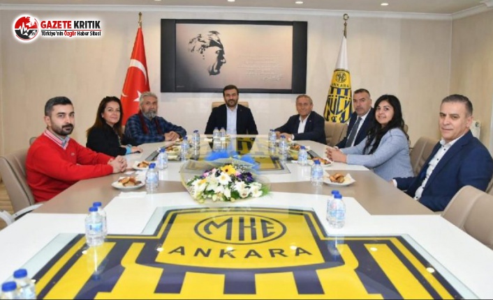 CHP, Ankaragücü'nü Ziyaret Etti