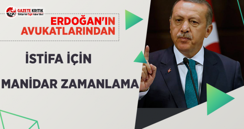 Erdoğan’ın Avukatlarından İstifa İçin Manidar Zamanlama