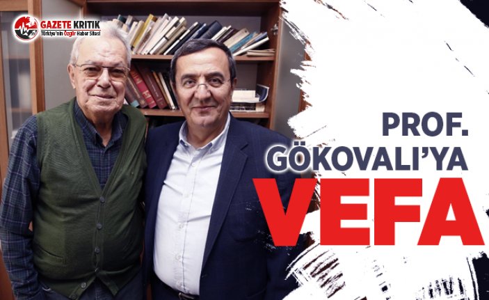 Konak'ta Prof. Gökovalı’ya Vefa