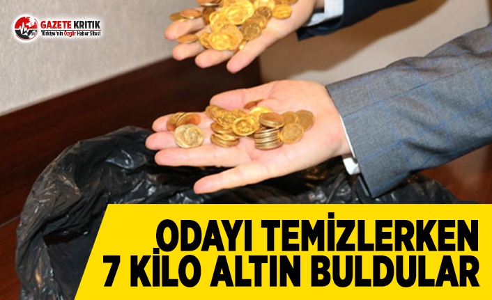 Odayı Temizlerken 7 Kilo Altın Buldular