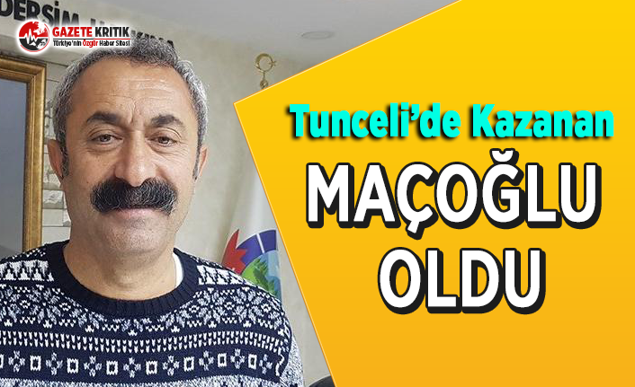 Tunceli'de Kazanan Maçoğlu Oldu