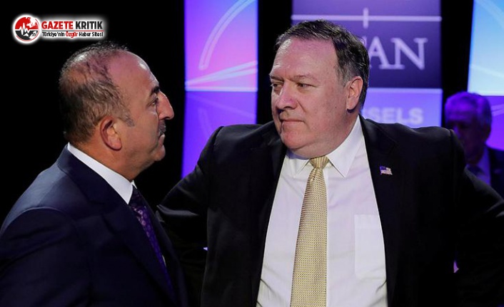 Çavuşoğlu, Pompeo ile bir araya geldi