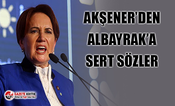 AKŞENER'DEN ALBAYRAK'A SERT SÖZLER