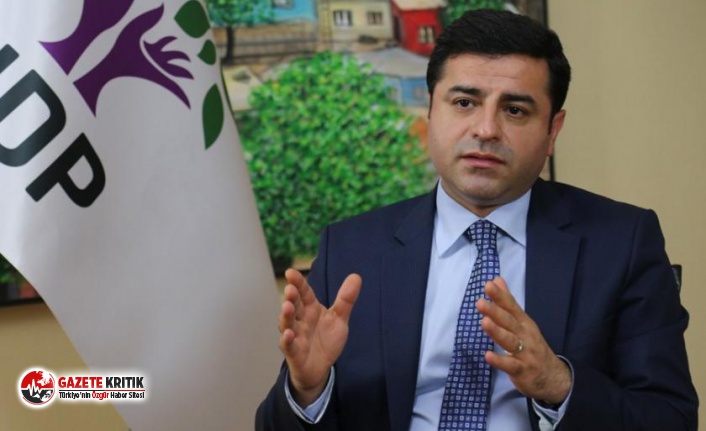 Demirtaş'ın HDP üyeliği düşürüldü