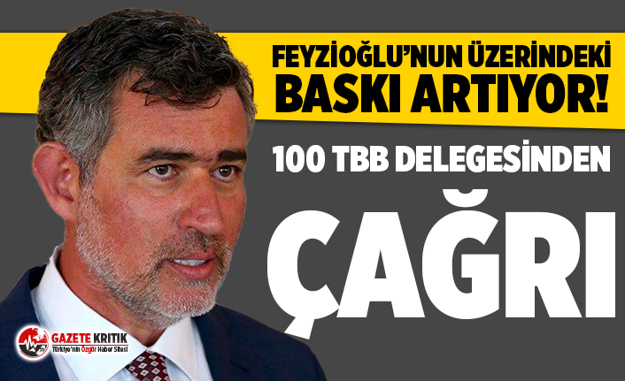 100 TBB delegesinden tarihi çağrı!