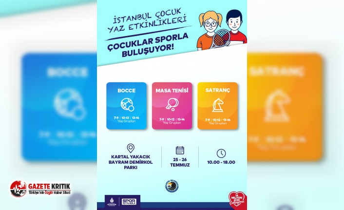 Kartallı Çocuklar Sporla Buluşuyor