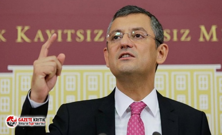 CHP’Lİ ÖZEL’DEN SANAYİ BAKANLIĞI’NA TEŞVİK ÇAĞRISI