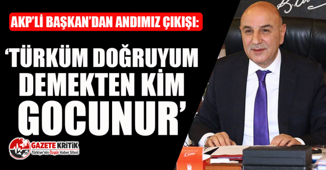 AKP'li belediye başkanından Andımız çıkışı!