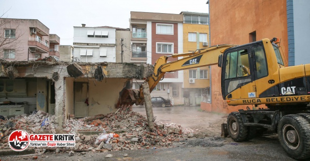 Buca’nın metruk binalarına nefes aldıran dokunuş