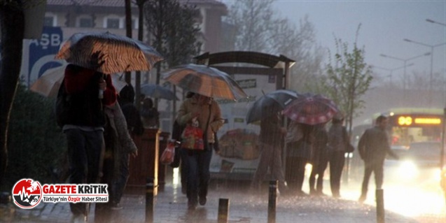 Meteorolojiden kuvvetli yağış uyarısı