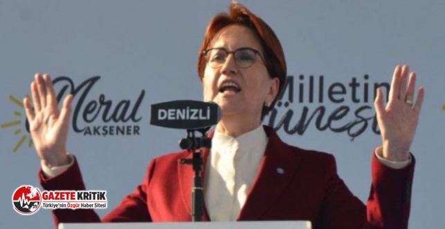 Meral Akşener: Beni teneşire yatıracaklarmış