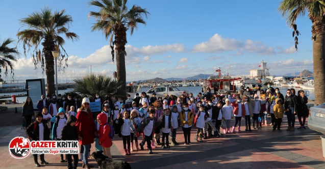 Bodrum Belediyesi: Miniklerden Çevre Temizliği