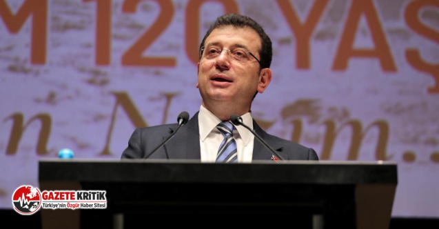 EKREM İMAMOĞLU: GÜZEL GÜNLER ÇOK YAKINDA