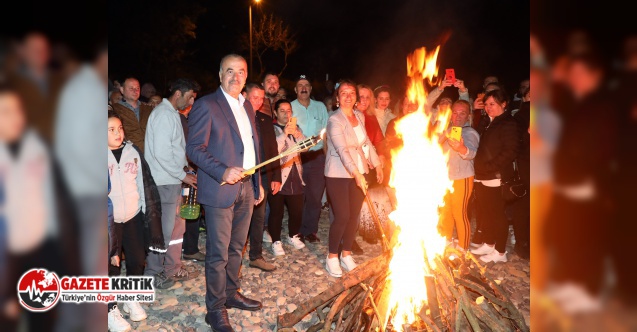 HIDIRELLEZ ATEŞİ MUDANYA’DA YANDI